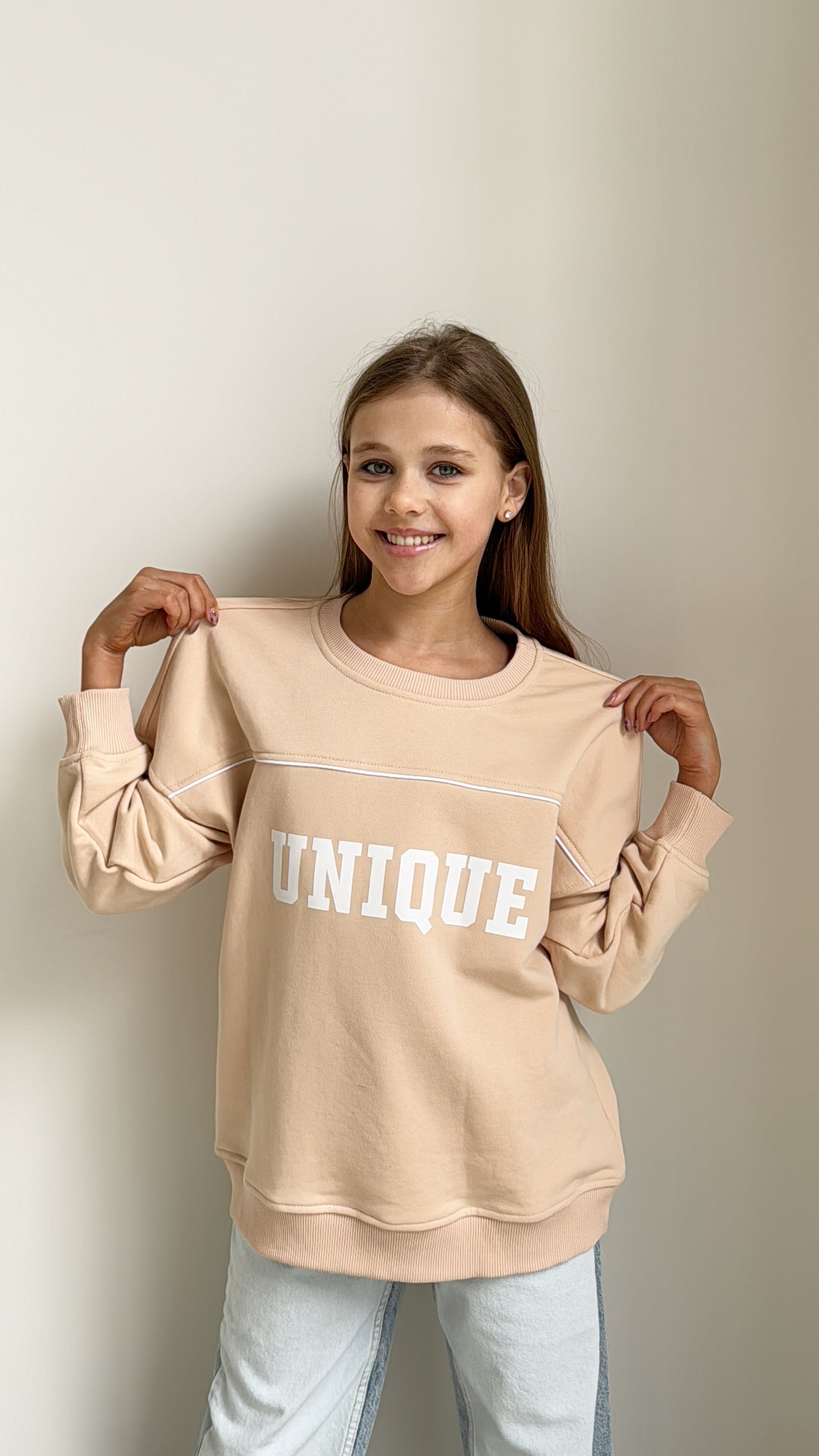 LuBlu Світшот kids "Unique" Beige