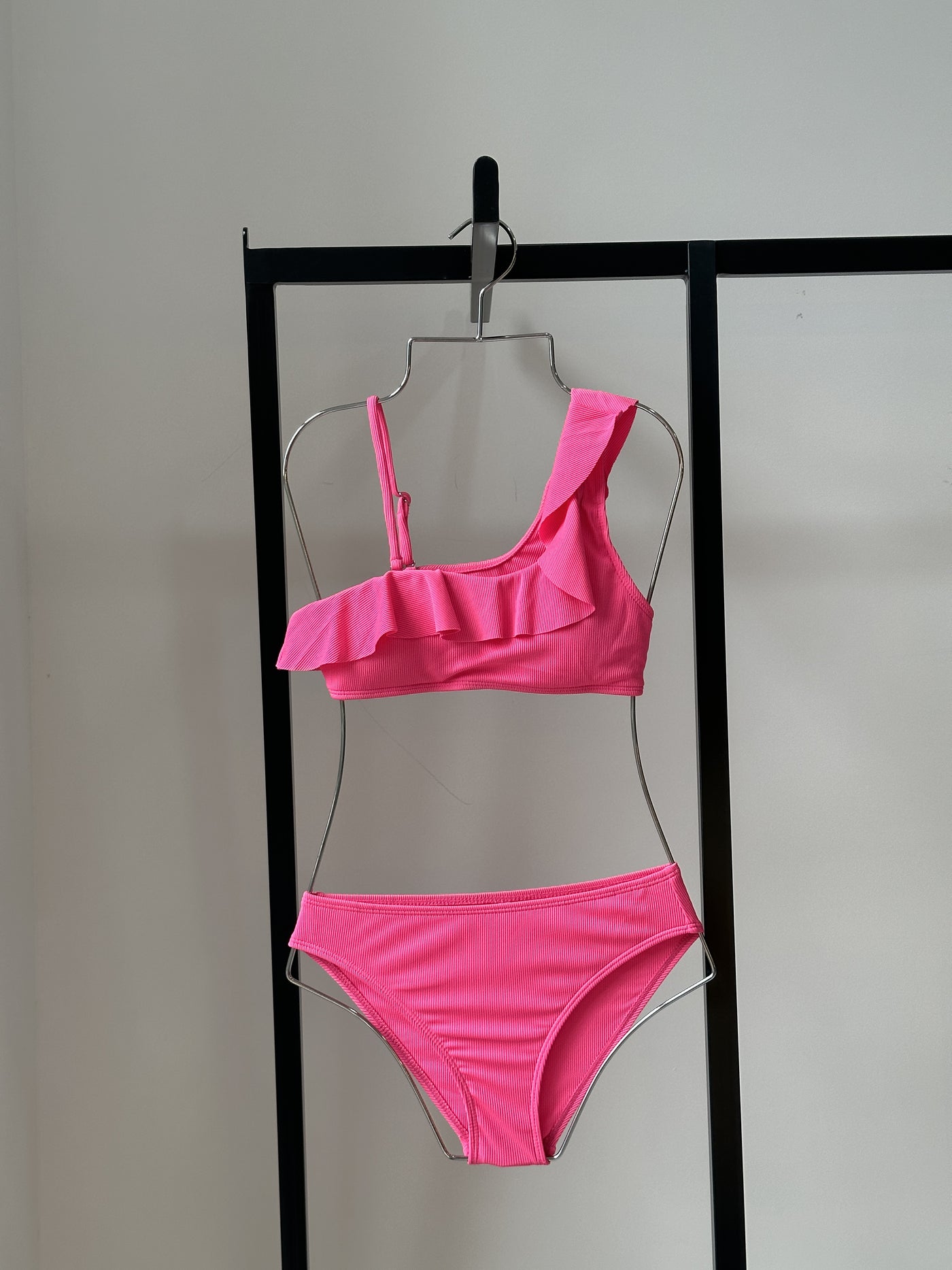 Dreams Girl Swimsuit two-piece flounce Pink