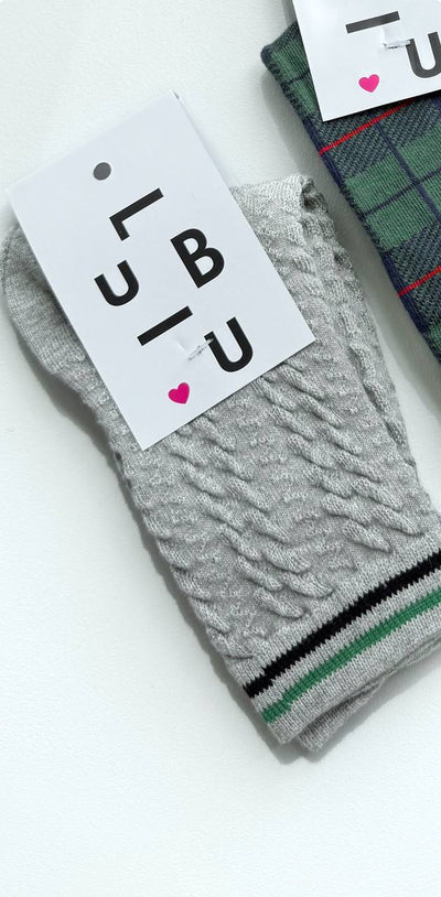 Knit socks