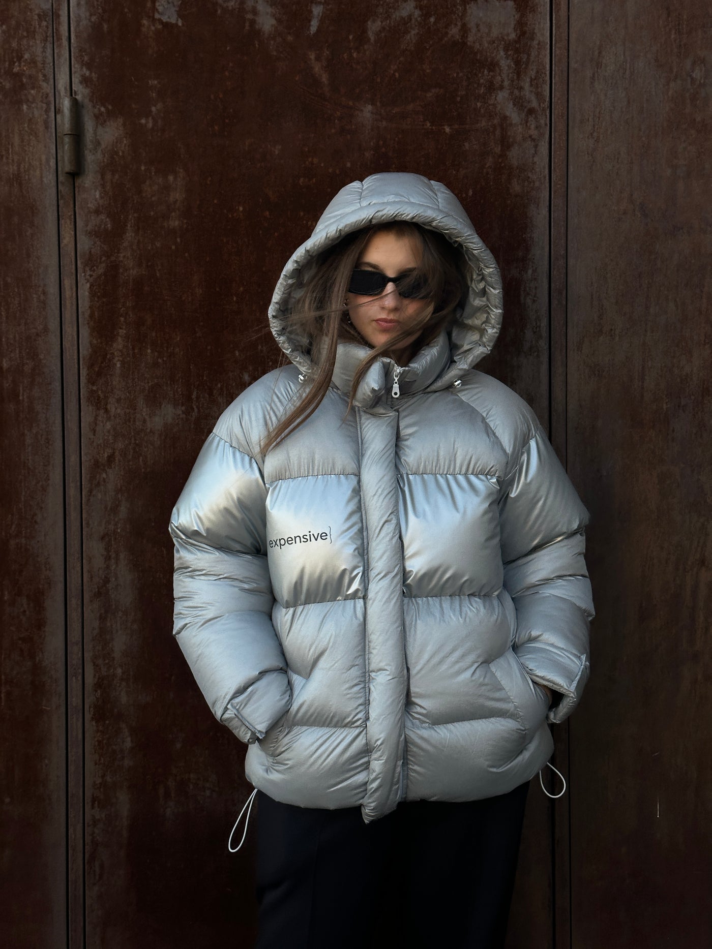 LuBlu Down jacket Expensive Grey