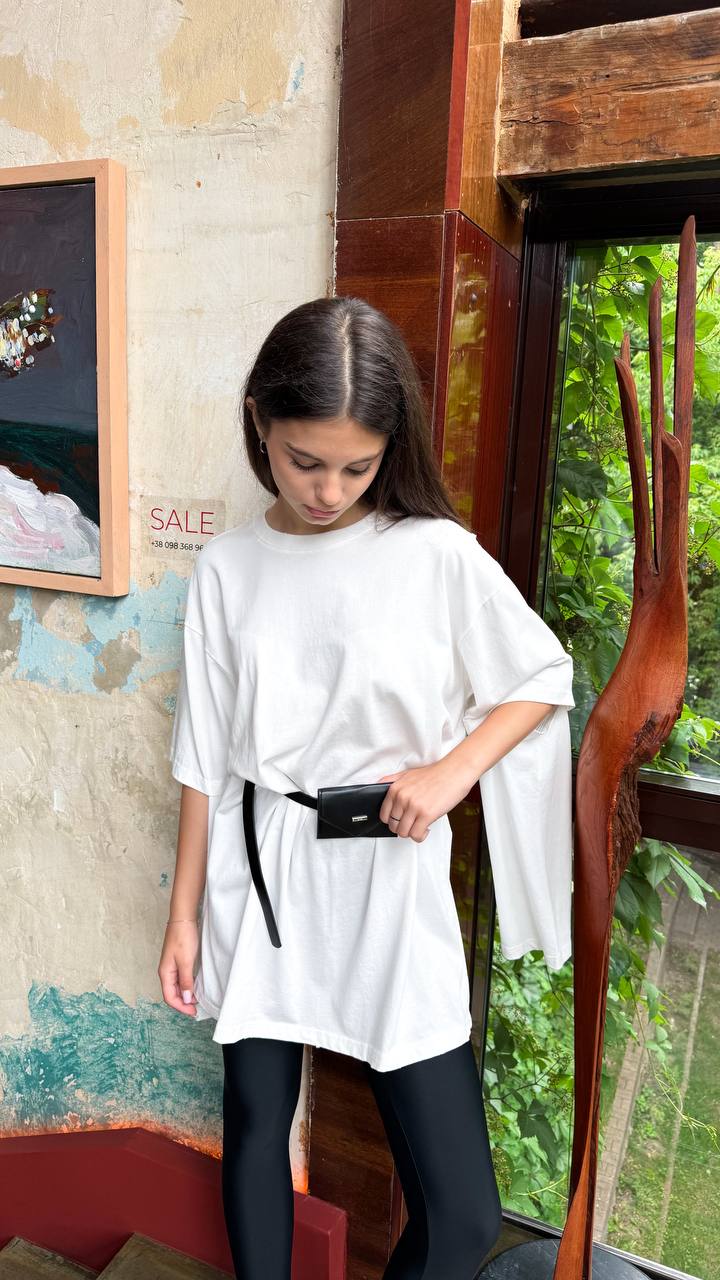 Лонгслів "Slash" White