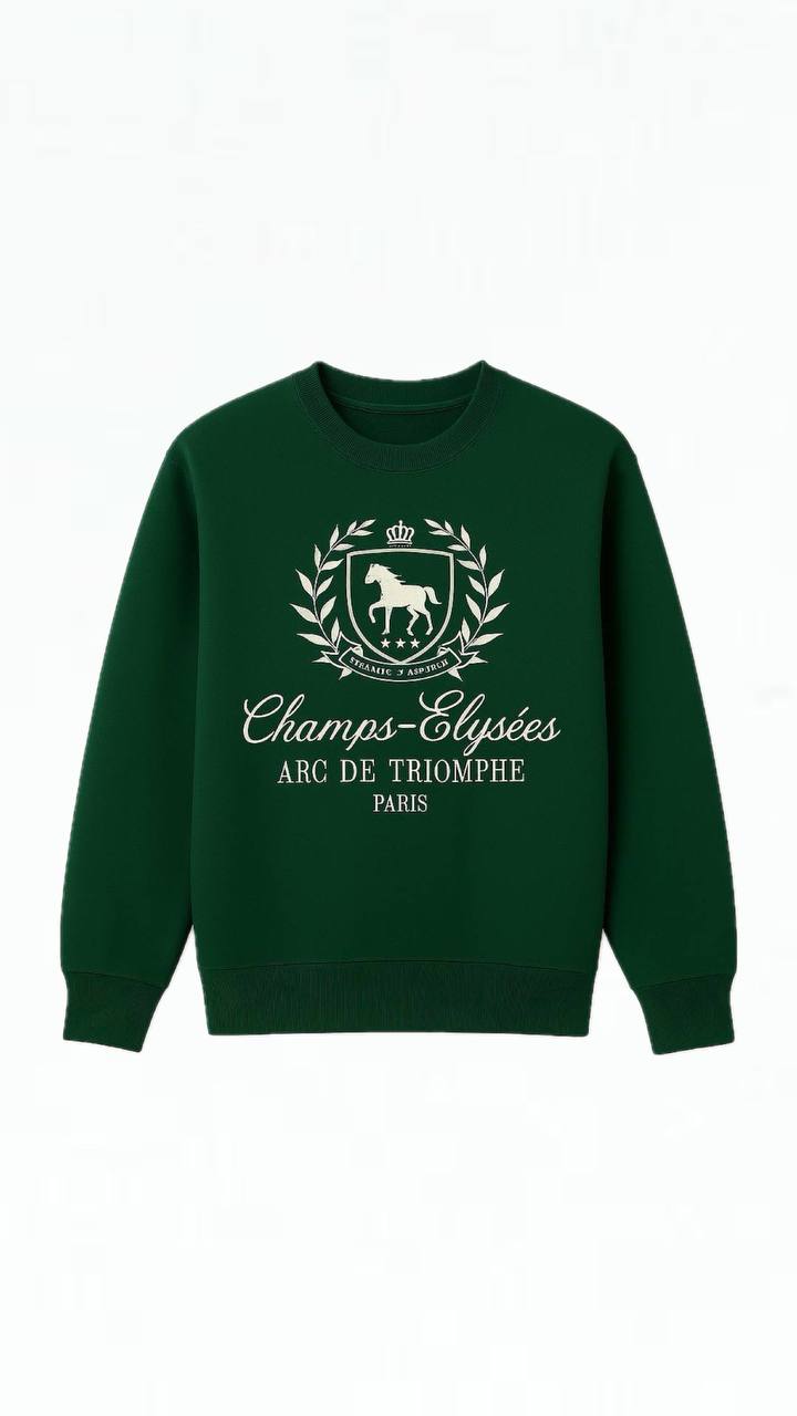 SCH "Champs" Green Sweatshirt