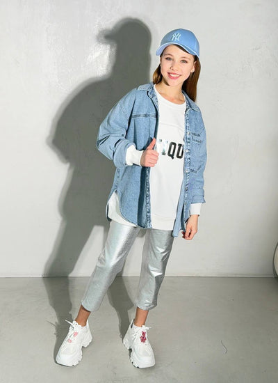 Lublu kids Джинсова сорочка Blue