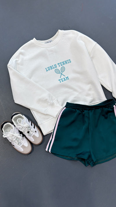 Sweatshirt "Tennis" Mint