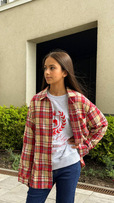 Сорочка в клітинку Red