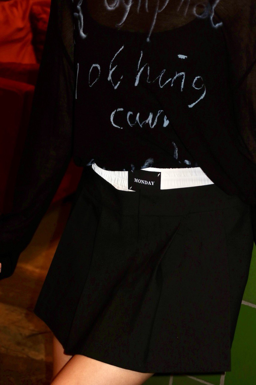 Pop Black Skirt