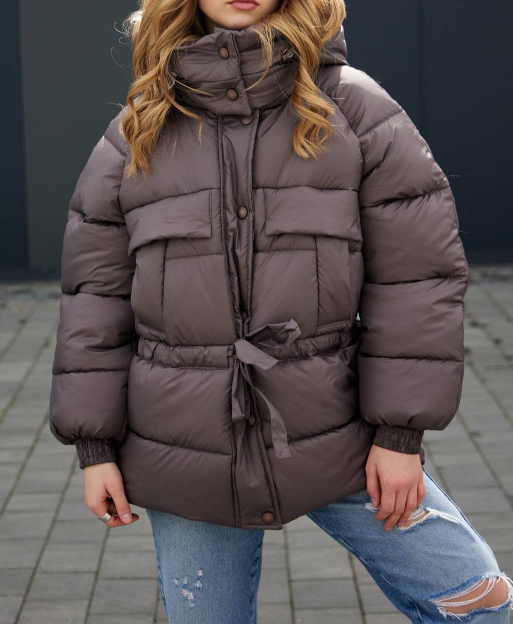 Lekris Down jacket Valeri Brown