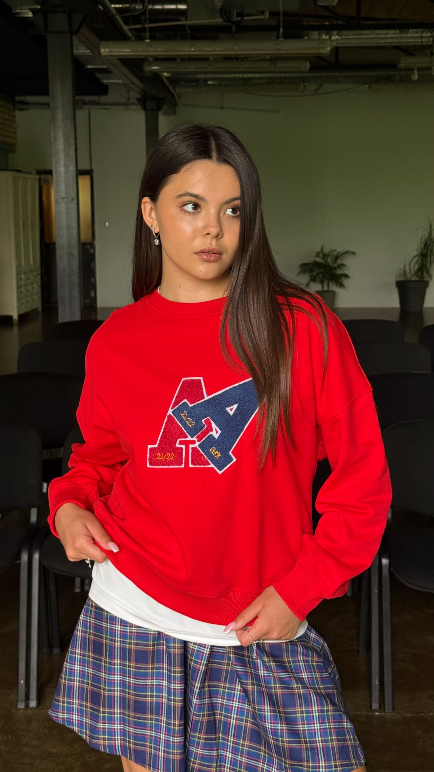 SCH "AA" Red Sweatshirt