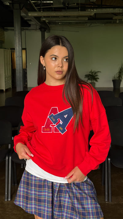 SCH "AA" Red Sweatshirt