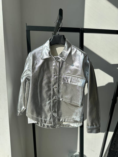 Lublu kids Denim jacket Silver