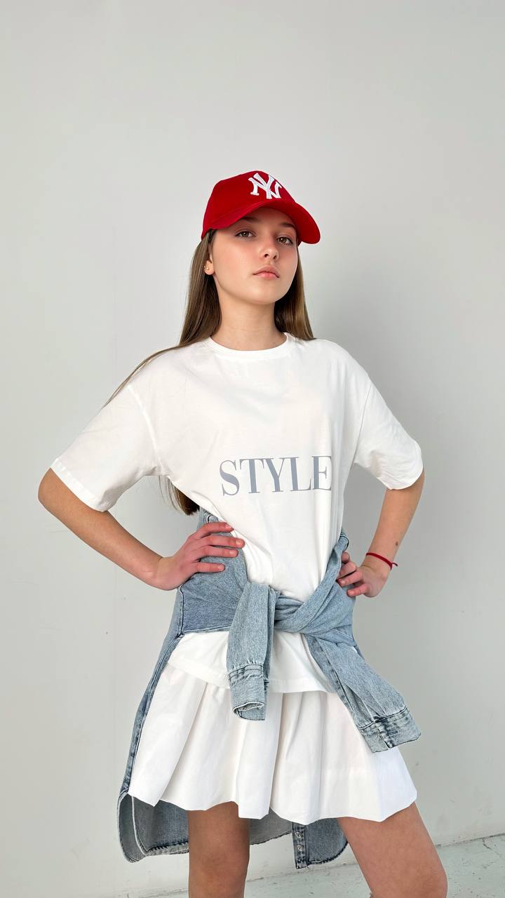 T-shirt "Style" White