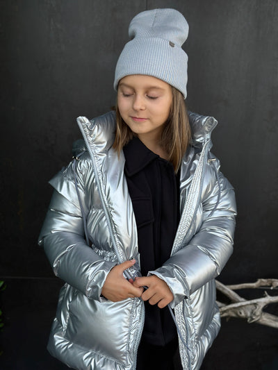 LuBlu Down jacket-transformer Silver '23