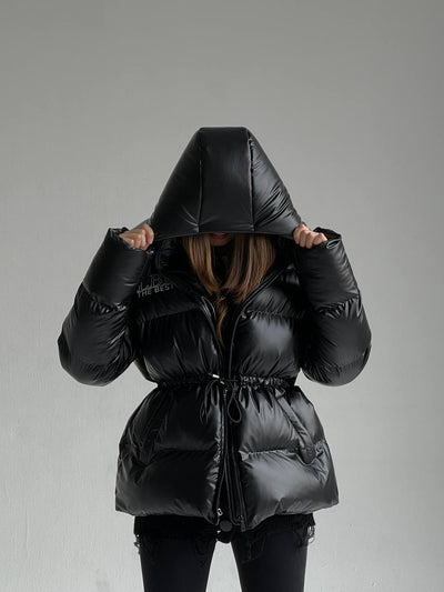 LuBlu Down jacket-transformer Black