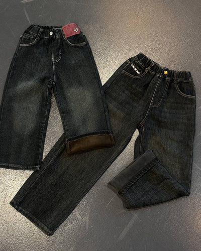 Insulated jeans Navy