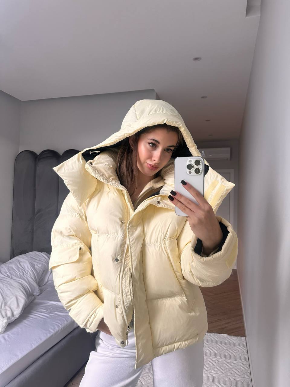 Butter Yellow Down Jacket
