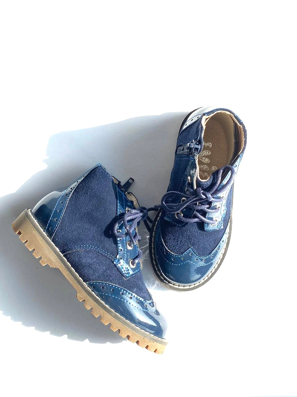 Mini Martens Navy