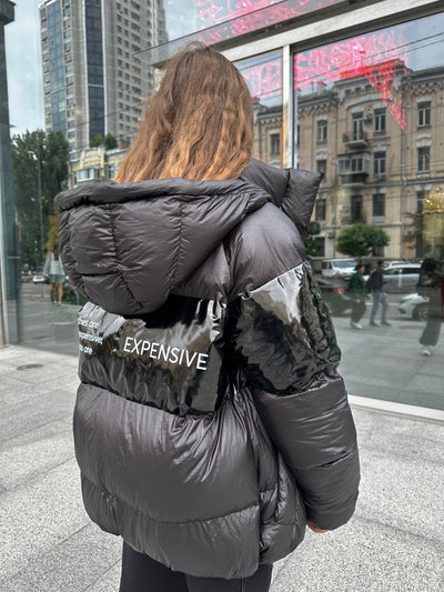 LuBlu Down jacket Expensive Black