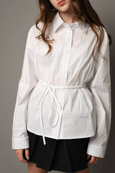 Long White Shirt