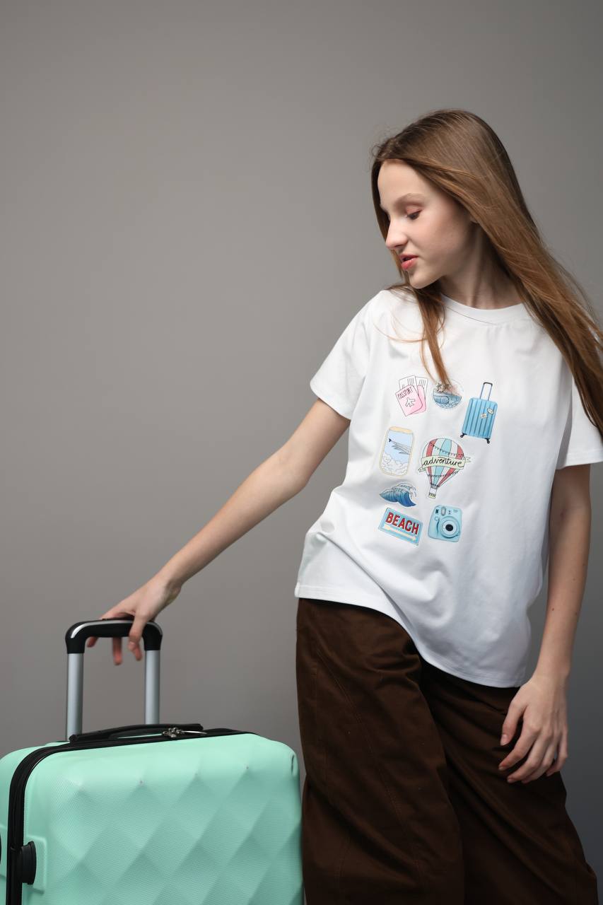 Travel T-shirt White
