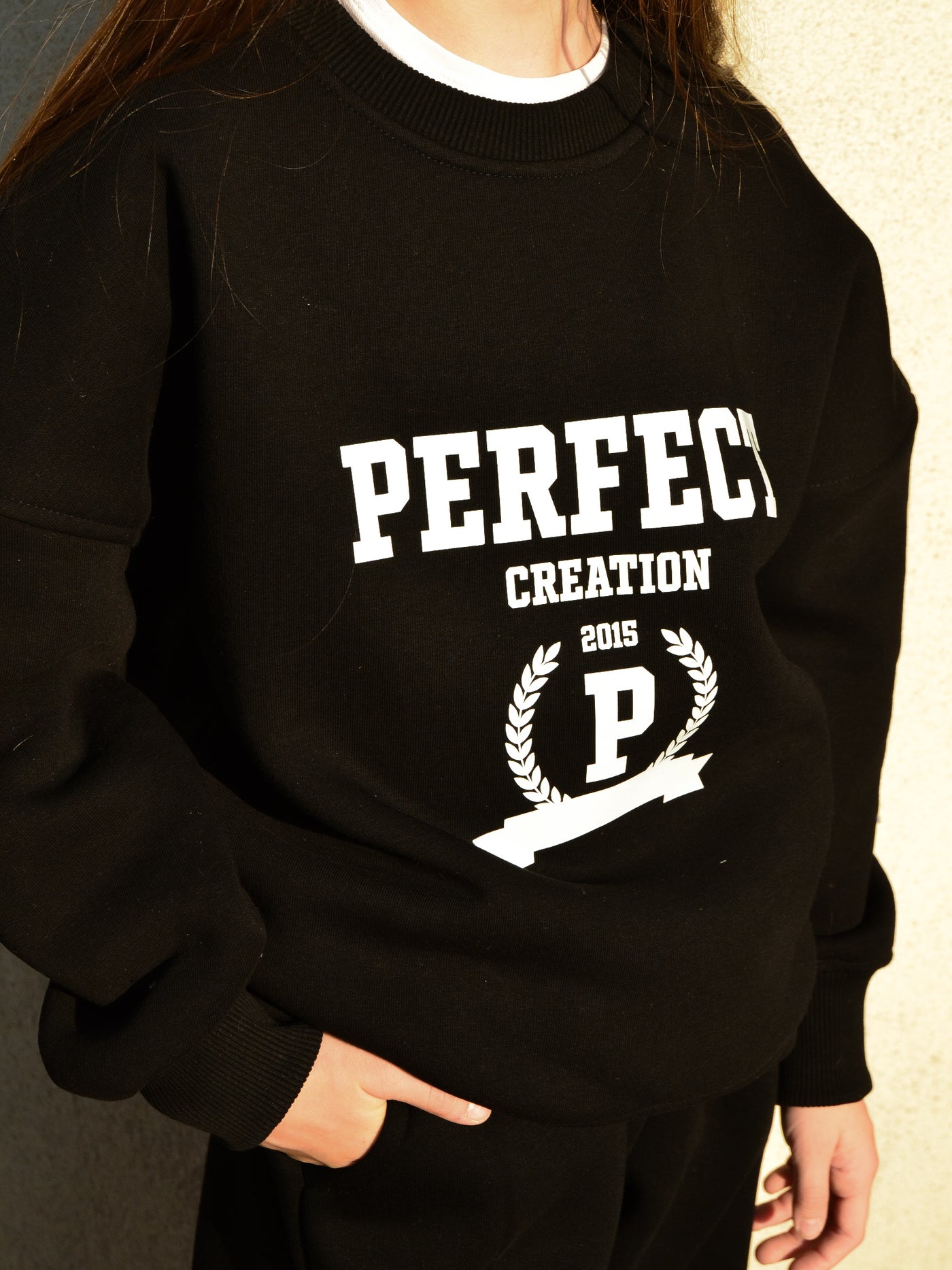 LuBlu Sweatshirt "Perfect" Black