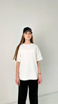 Lublis T -Shirt surplomb blanc