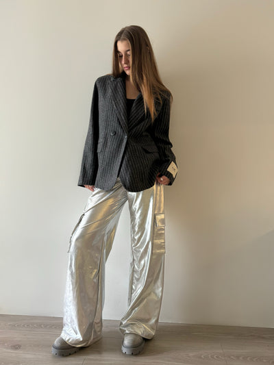 LBL Pants with rhinestones Graphit