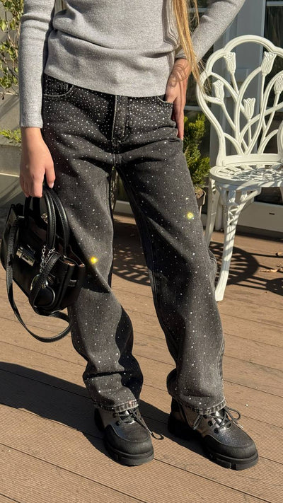 LuBlu Jeans Shine Jasnoniebieski