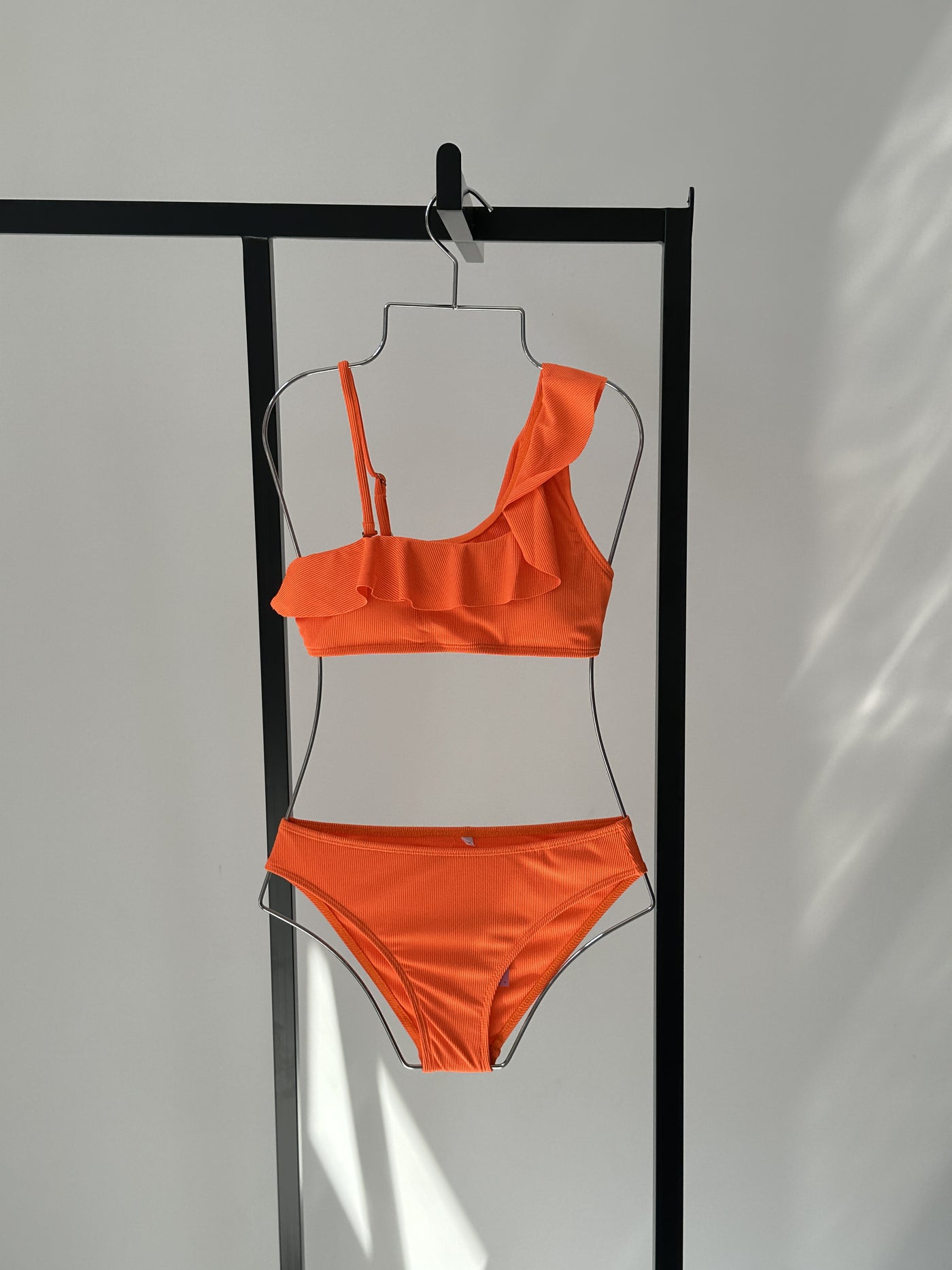 Dreams Girl Swimsuit two-piece flounce Orange
